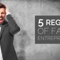 regrets of failed entrepreneur