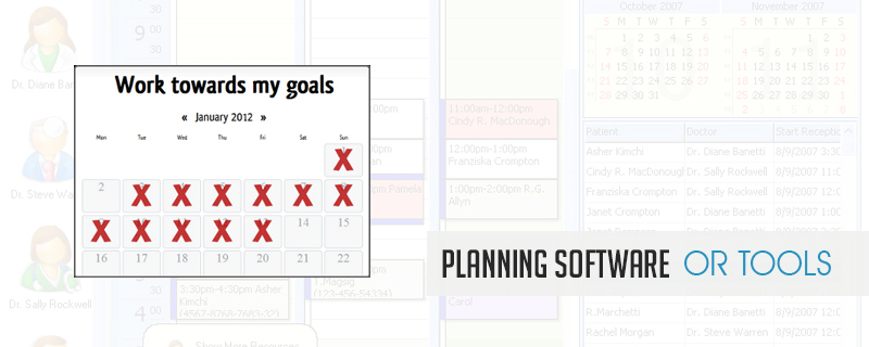 planning software or tools